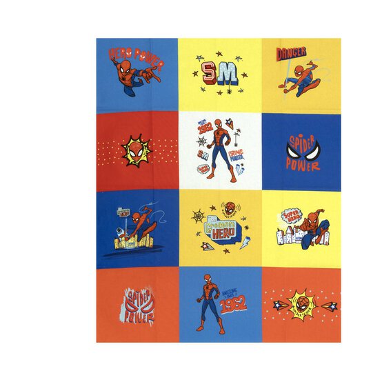 Spider-Man Web Doodle Patch Cotton Fat Quarters 4 Pack image number 6