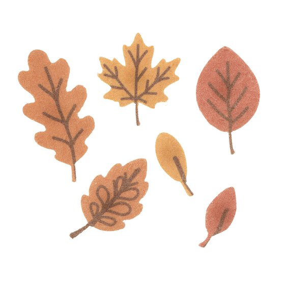 Leaf Felt Toppers 6 Pack image number 1