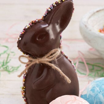 How to Make a Chocolate Easter Bunny