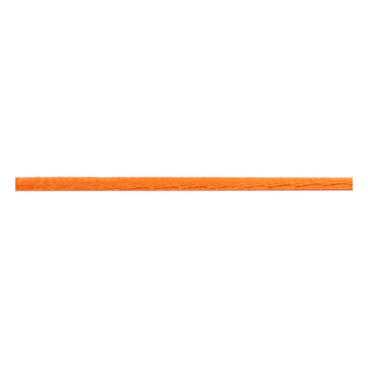 Orange Ribbon Knot Cord 2mm x 10m | Hobbycraft
