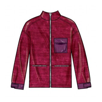 New Look Unisex Zip Jacket Sewing Pattern 6713 (XS-XL) | Hobbycraft