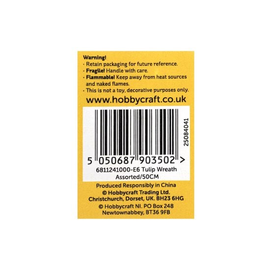 Tulip Wreath 50cm image number 5