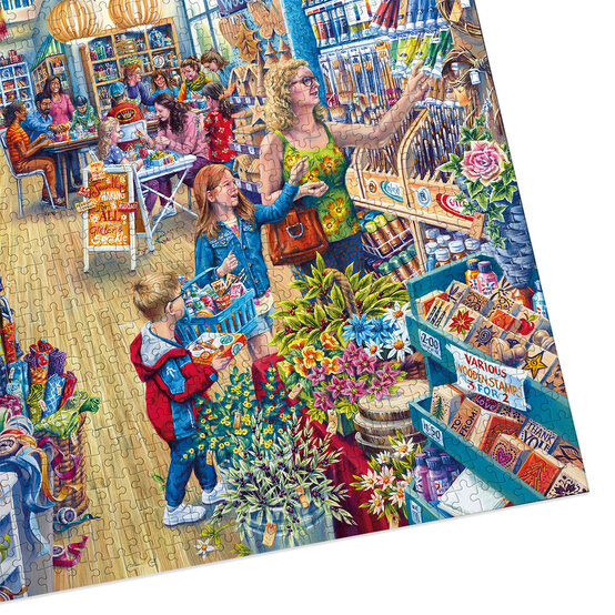 Gibsons Crafter&rsquo;s Paradise Jigsaw Puzzle 1000 Pieces image number 3