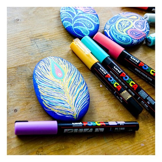 Uni-ball Posca Soft PC-5M Marker Pens 8 Pack image number 4