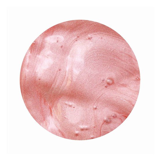 Metallic Coral Ready Mixed Shimmer Paint 300ml image number 2