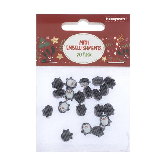 Penguin Resin Decorations 20 Pack image number 3