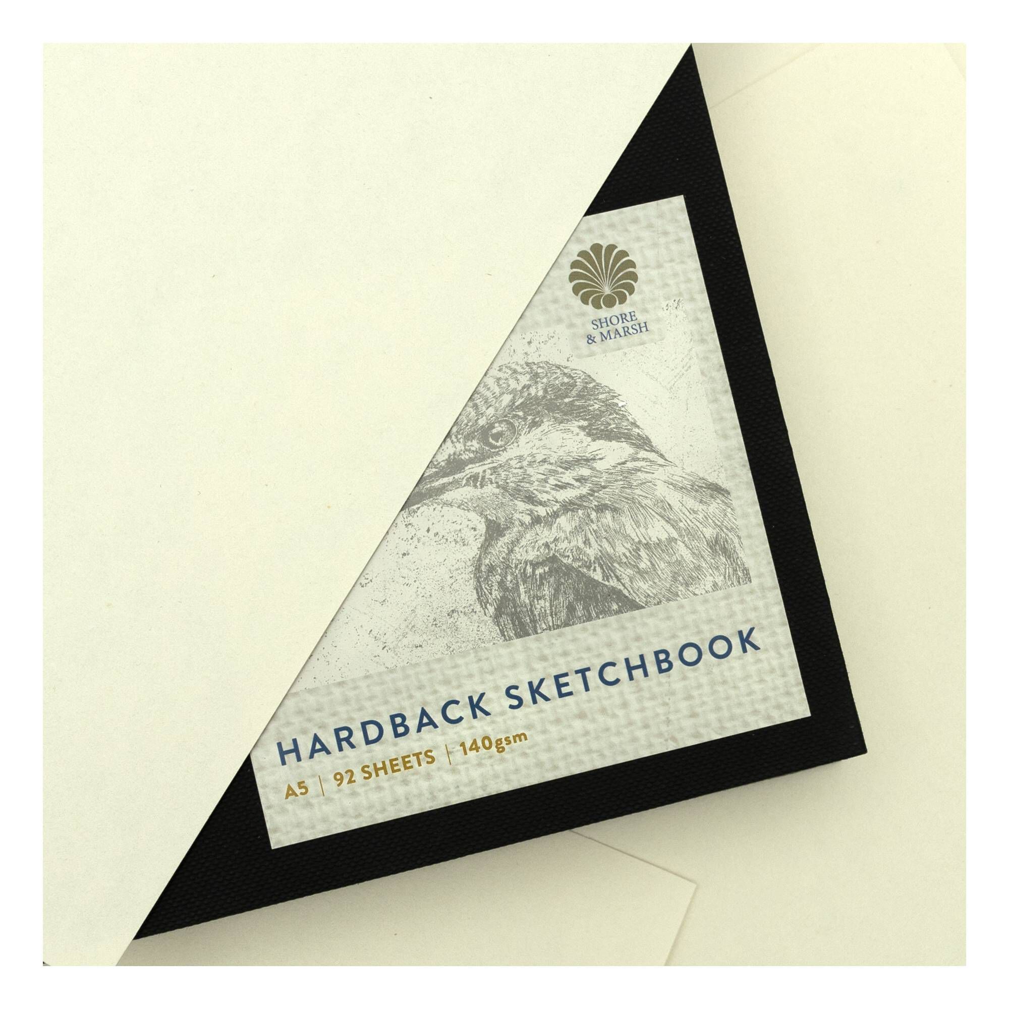 Shore & Marsh Landscape Hardback Sketchbook A5 92 Sheets Hobbycraft