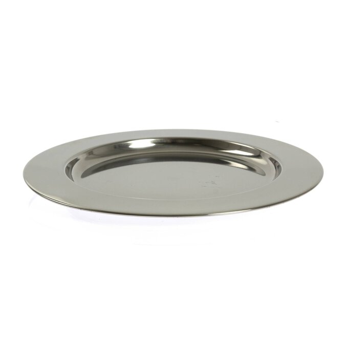 Silver Charger Plate 26cm image number 1