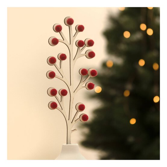 Red Berry Pick 30cm  image number 2