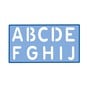 Helix Alphabet Stencil Set 5cm image number 1