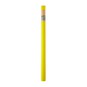 Neon Yellow Star Gift Wrap 70cm x 2m image number 1