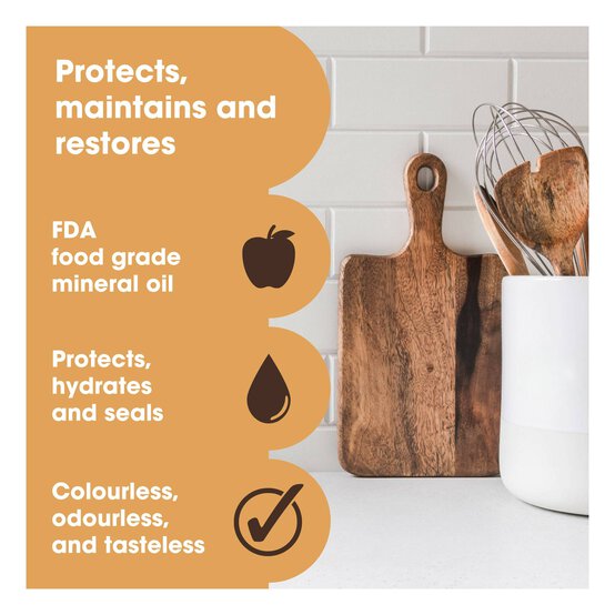 Furniture Clinic Cutting Board Care Kit image number 6