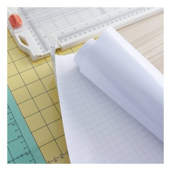 Crafter's Square Permanent White Vinyl Paper, 12x48 in.