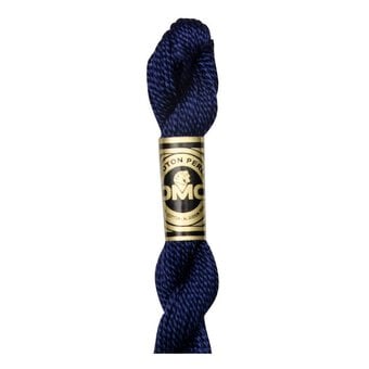 DMC Blue Pearl Cotton Thread Size 5 25m (823)