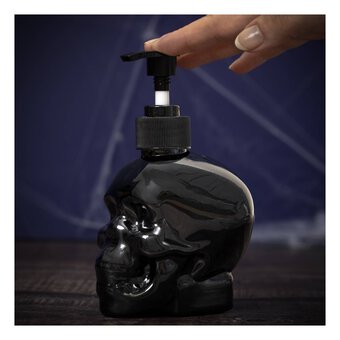 Black Skull Soap Dispenser 330ml 