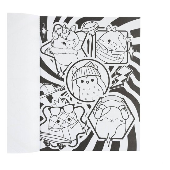 Kaleidoscope Squishmallows Street Style Colouring Book image number 5