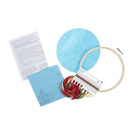 Trimits Cherries Embroidery Hoop Kit image number 3