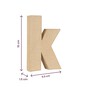 Lowercase Mini Mache Letter K image number 5