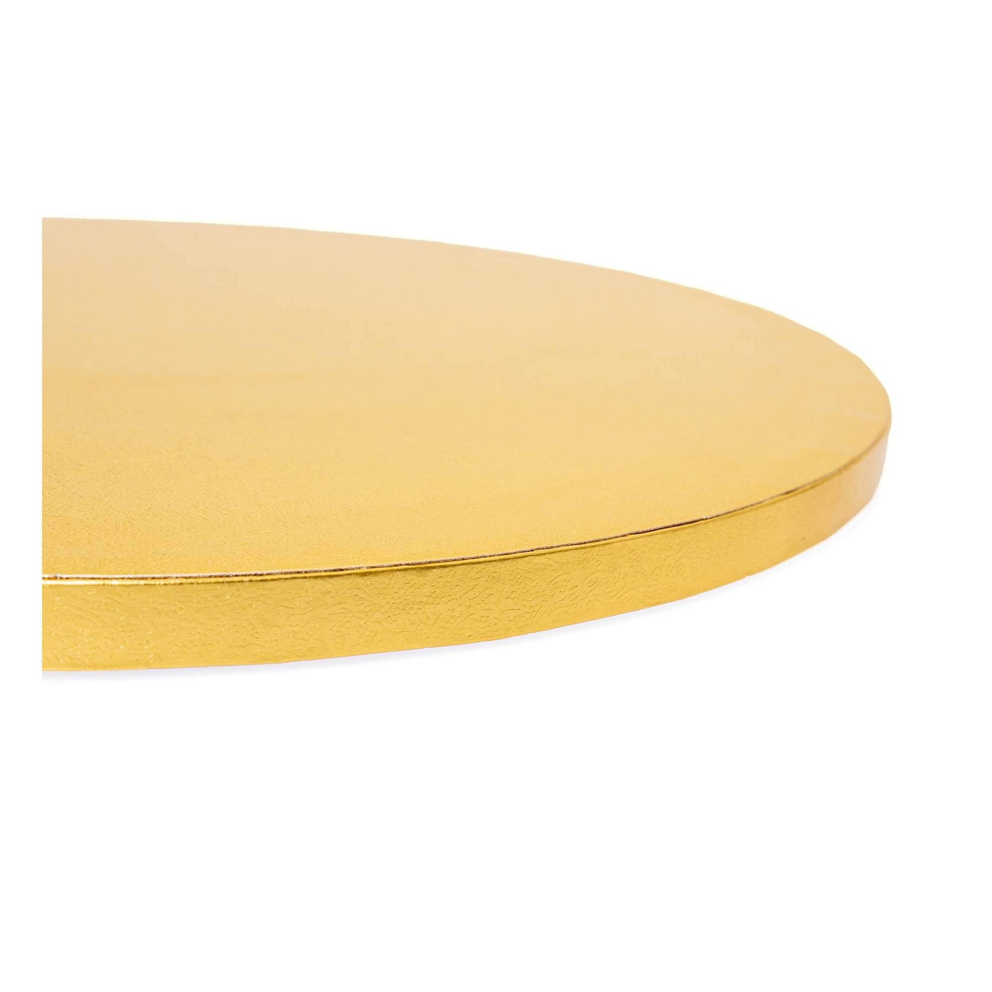 Socle à gâteau FunCakes rond 30cm doré