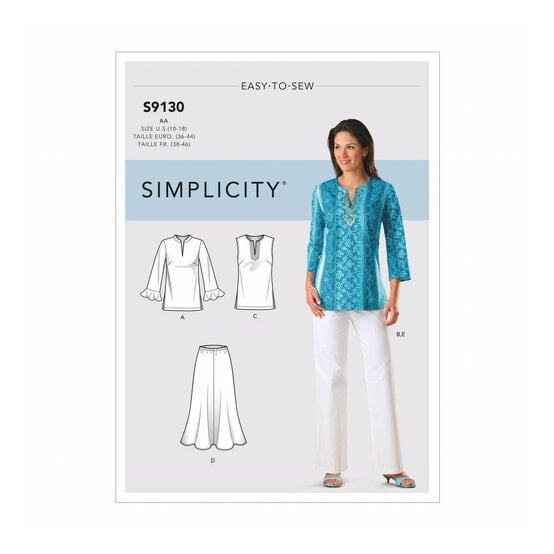 Simplicity Women&rsquo;s Jacket Sewing Pattern S9130 (20-28) image number 1