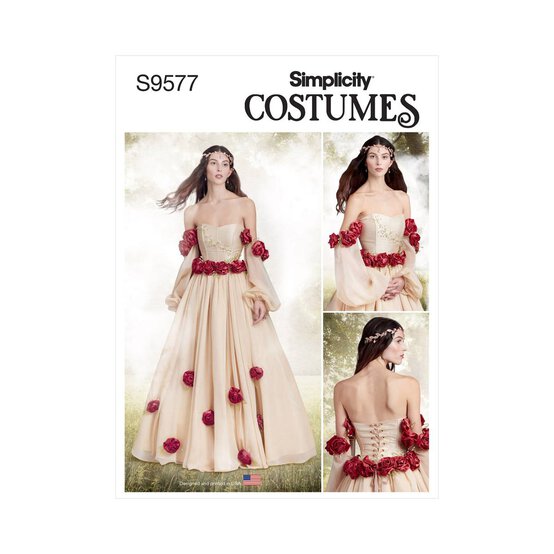 Simplicity Women's Costume Sewing Pattern S9577 (R5 14-22) image number 1