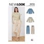 New Look Top and Trousers Sewing Pattern N6704 image number 1