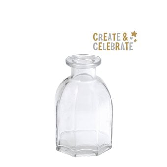 Create & Celebrate Faceted Glass 10cm 