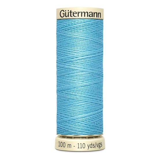 Gutermann Blue Sew All Thread 100m (196) image number 1