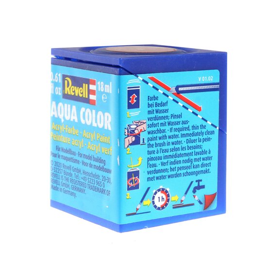 Revell Bronze Metallic Aqua Colour Acrylic Paint 18ml (195) image number 4