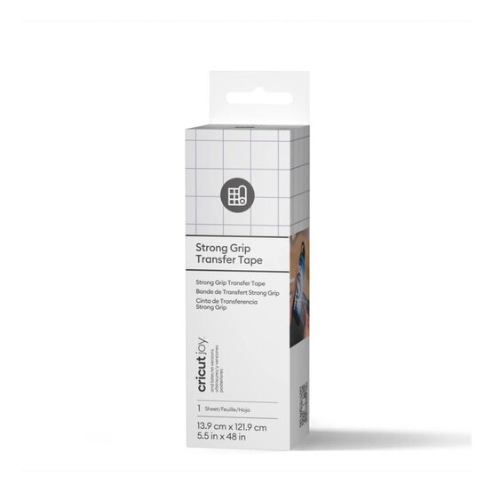 Cricut Joy Strong Grip Transfer Tape 5.5 x 48 Inches image number 1