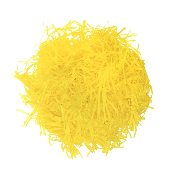 Yellow Shredded Tissue Paper 25g image number 1