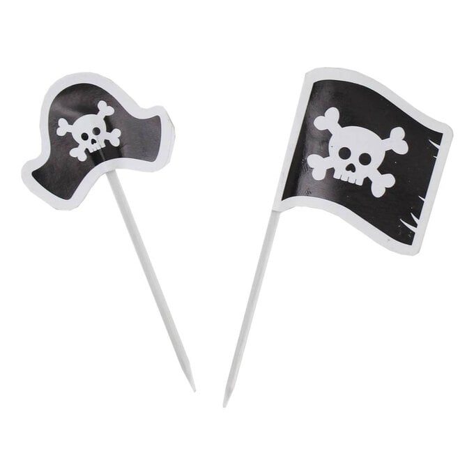 Baked With Love Pirate Cupcake Picks 24 Pack