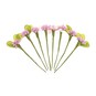Pink Floral Picks 8 Pack image number 3