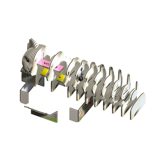 Eugy 3D Cat Mocha Model image number 5