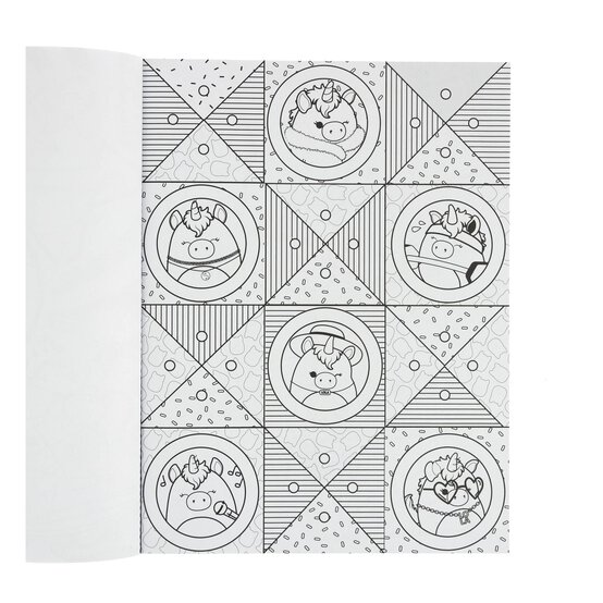 Kaleidoscope Squishmallows Street Style Colouring Book image number 4
