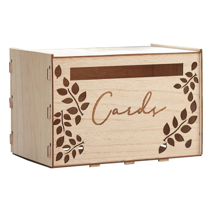 Ginger Ray Wooden Card Box image number 1