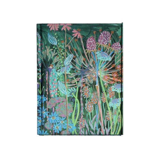 Viridian Garden House Foiled Slimline Journal image number 1