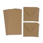 Kraft Cards 6 x 6 Inches 50 Pack image number 3