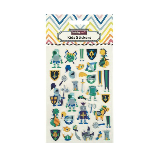 Knight Puffy Stickers image number 4