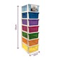 Multicolour Storage Tower 7 Drawers image number 5
