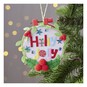 Make Your Own Felt Wreath Decoration Kit image number 1