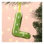 Hanging Felt Letter L Decoration image number 1