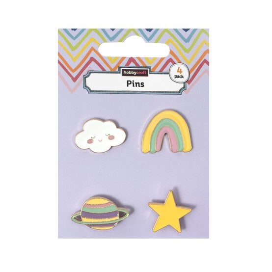 Rainbow Pins 4 Pack image number 4