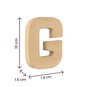 Mini Mache Letter G 10cm image number 4