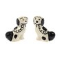 Doll&rsquo;s House Black and White Staffordshire Dogs 2 Pack image number 1