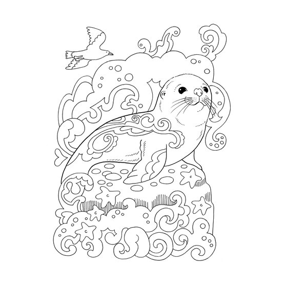 Nature’s Joyful Moments Colouring Book image number 2