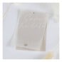 White Vellum Save the Date Tags 20 Pack image number 2