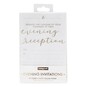 Gold Vellum Evening Invitations 20 Pack image number 3