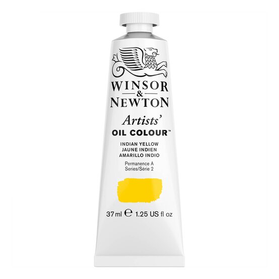 Winsor and Newton Artists Oil Colour Indian Yellow 37ml image number 1