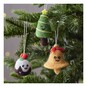 Make Your Own Felt Christmas Decorations Kit 3 Pack image number 1
